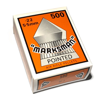 .22 Pellets 15.00 grains Marksman Pointed 500 Box