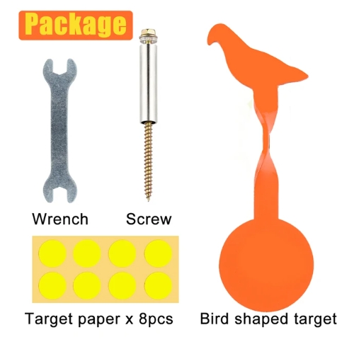pigeon plinking target orange